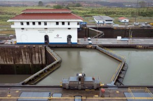 Miraflores Locks in Panama