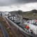 A ship departing the Panama Canal at Miraflores Locks